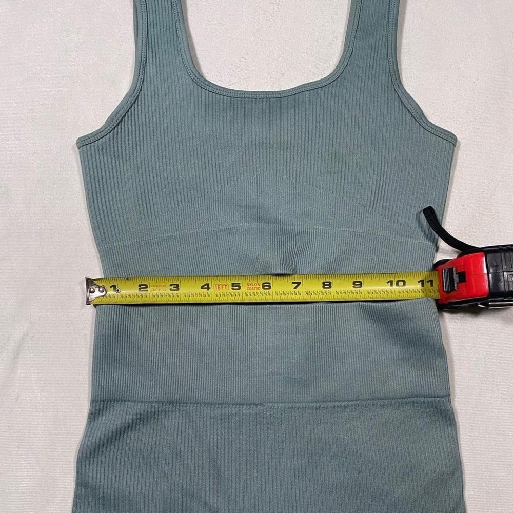 Amazon Sage‎ Green Ribbed Matching Set – Size Small - Picture 4 of 4